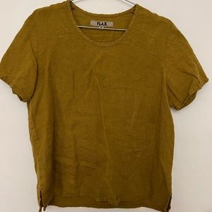 Flax Linen Top
